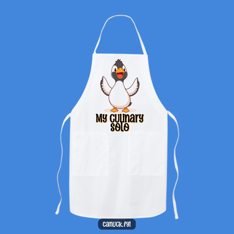 Funny Joyful Loon Apron - Kitchen Bird Call Wear, The Best Funny Gift!