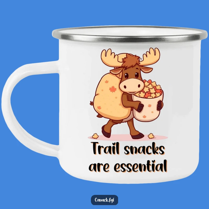 Funny Moose Camping Mug: Sweet Adventure, Clumsy Haul, Outdoor Gift