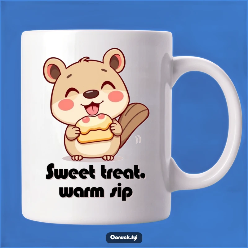 Funny Pastry Animal Mug, Sweet Gift for Delicious Treats