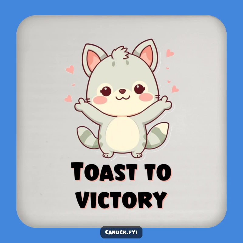 Funny Cute Dog Coaster: Celebrate & Protect Surfaces in Style