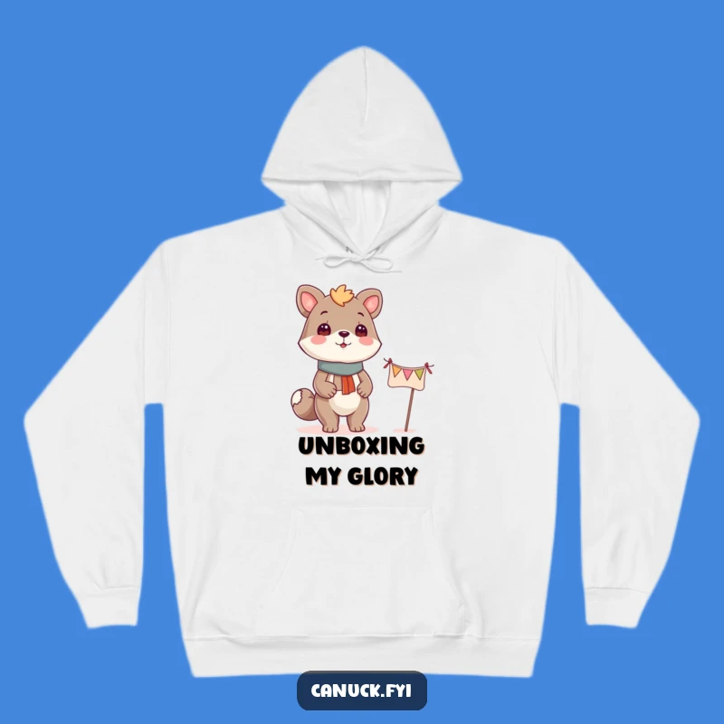 Funny Proud Animal Banner Hoodie - Cozy Up in Victory