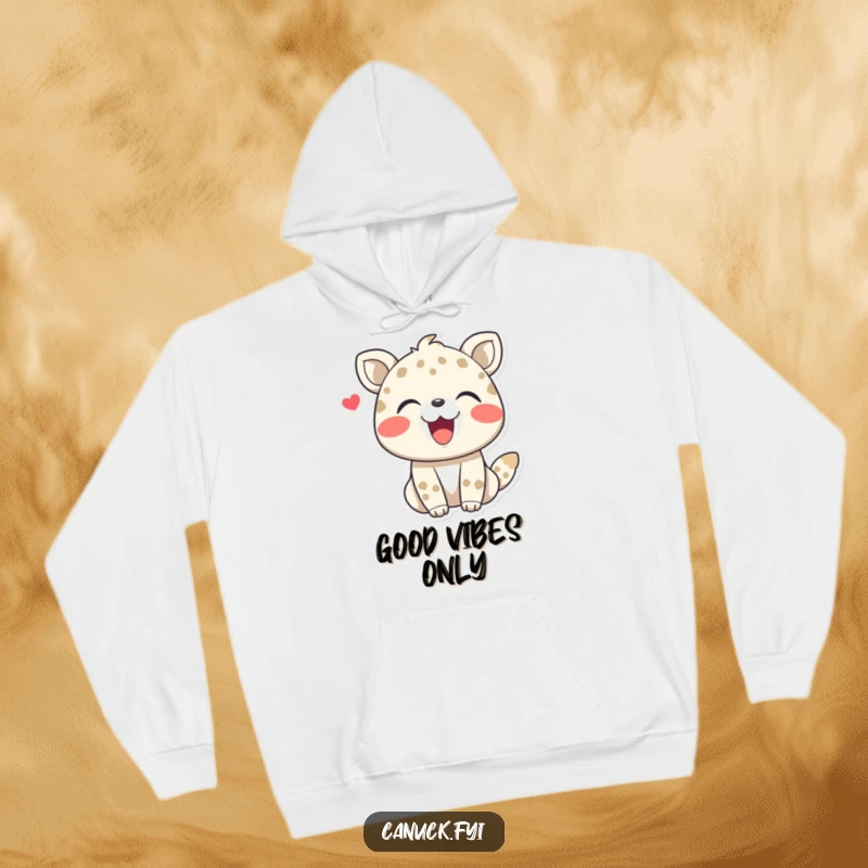 Funny hoodie showcasing a joyful animal character in hearty laughter, offering cozy comfort and infectious good cheer.
