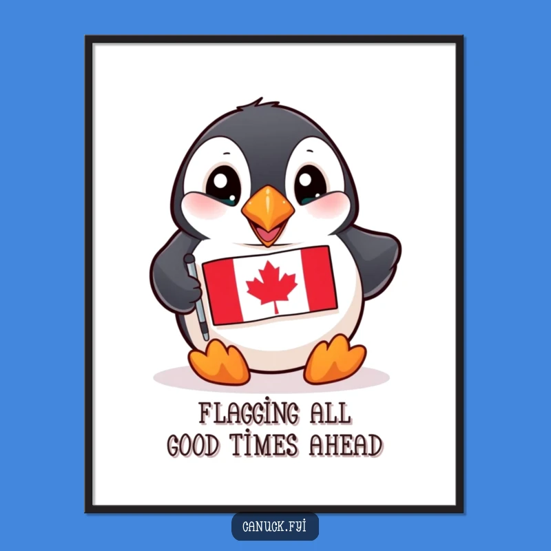 Funny Free Printable Puffin Wall Art: Hilarious Canadian Bird Decor for Your Home!