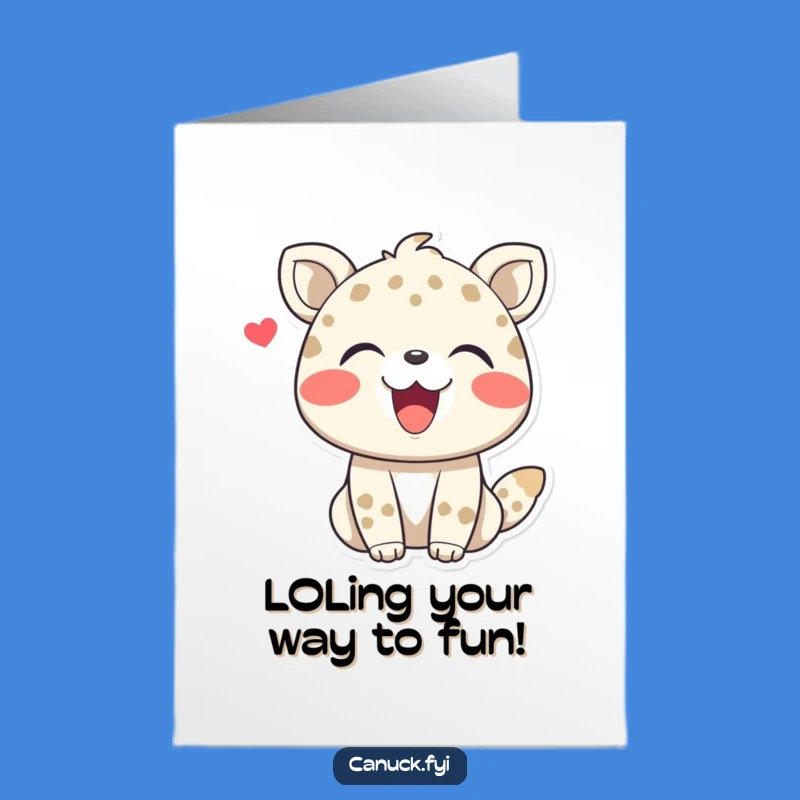 Free Printable Laughing Animal Birthday Card - Funny Downloadable Joyful Gift