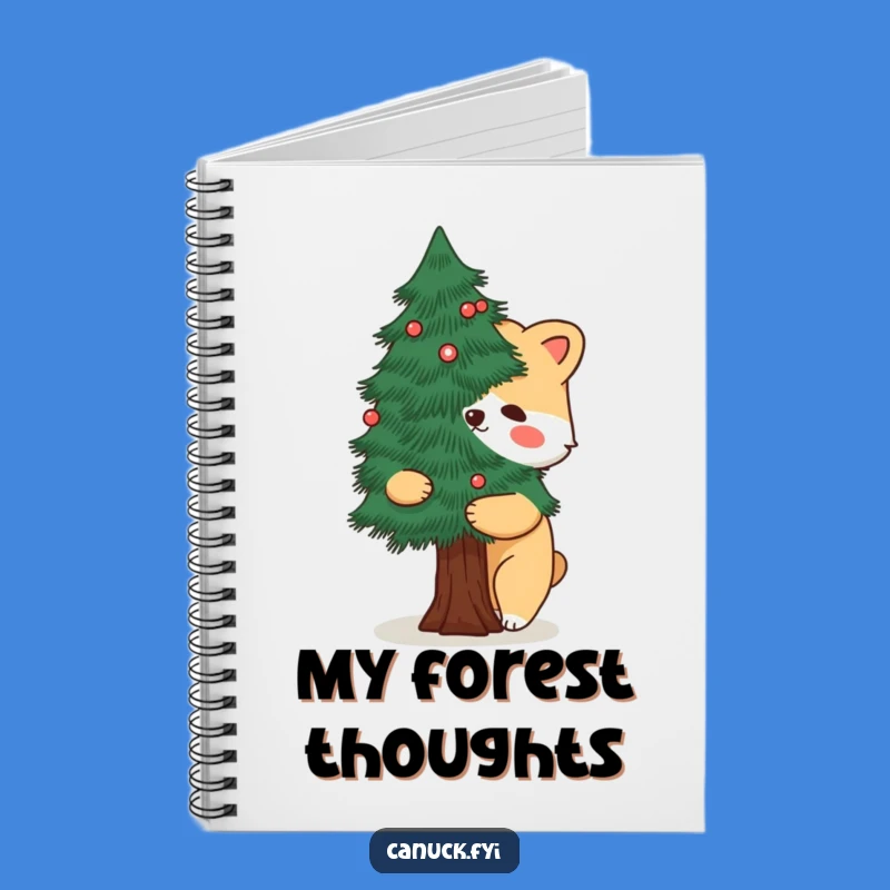 Funny Animal Hugging Tree Notebook: Hilarious Nature Journal Gift
