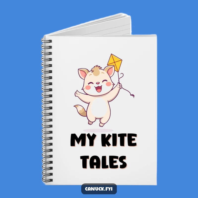 Funny Dancing Animal Kite Notebook: Joyful Journal for Ideas, Perfect Fun Gift