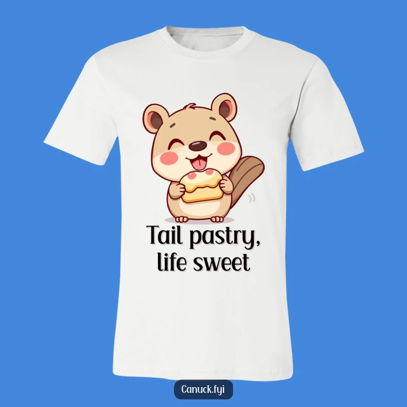 Funny Pastry Animal T-Shirt, Whimsical Gift for Dessert Fans