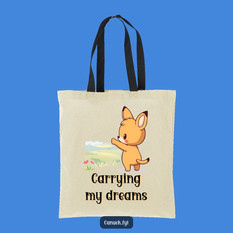 Funny Animal Pointing Tote Bag - Carry Your Adventures